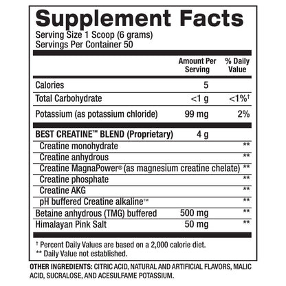 BESTCREATINE-FACTS - BPI Sports